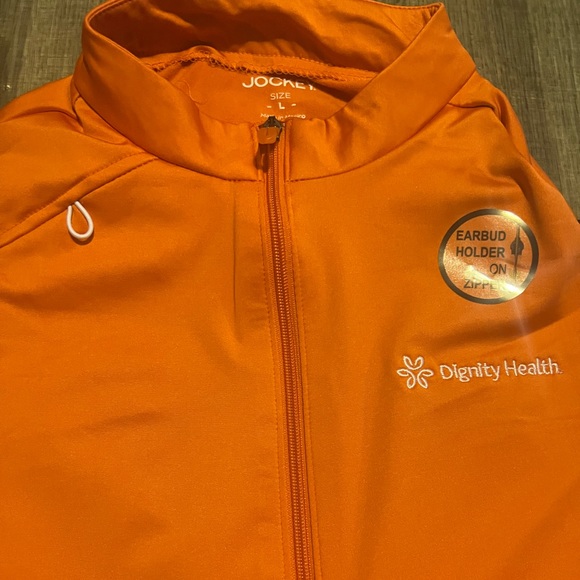 Jockey Jackets & Coats Dignity Health Orange Jacket Uniform Poshmark